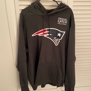 Nike New England Patriots Crucial Catch Hoodie